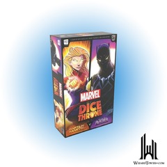 DICE THRONE: MARVEL 2 HERO BOX 1 CAPTAIN MARVEL/ BLACK PANTHER